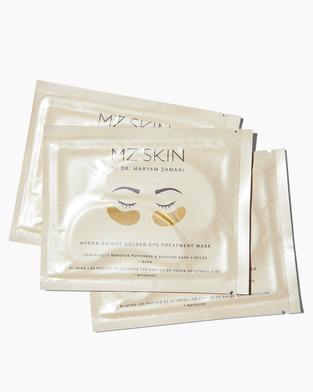 Hydra-Bright Golden Eye Treatment Mask 5 Pack - Fig Face