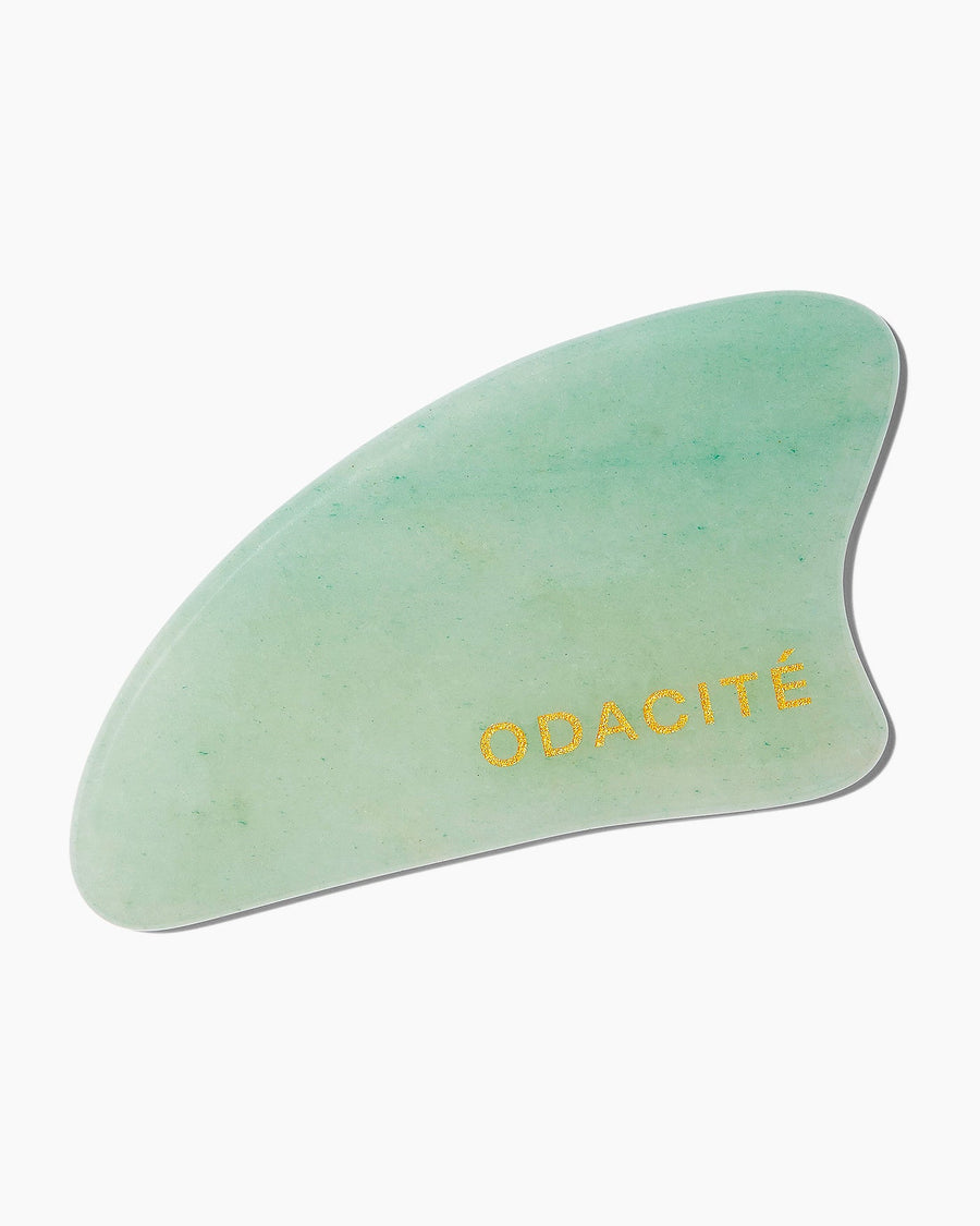 Green Crystal Contour Gua Sha - Fig Face